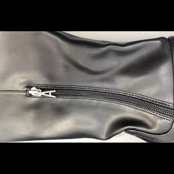 AEROSOLES Black Over the Knee Boots NWOT - Picture 4 of 15